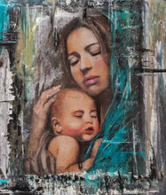 Load image into Gallery viewer, Canvas I Print &quot;as a mother comforts her child&quot;
